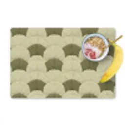 Bladeren - Structuur - Groen Placemat vinyl groot 368 -zzzproduct_Kitchenyeah-website