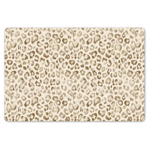Luipaard - Klassiek - Beige Placemat vinyl groot 368 -zzsfeer1_Kitchenyeah-website