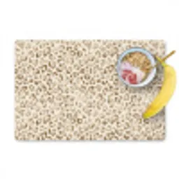 Luipaard - Klassiek - Beige Placemat vinyl groot 368 -zzzproduct_Kitchenyeah-website