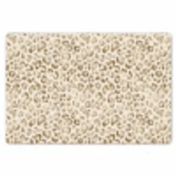 Luipaard - Klassiek - Beige Placemat vinyl groot 368 -zzsfeer1_Kitchenyeah-website