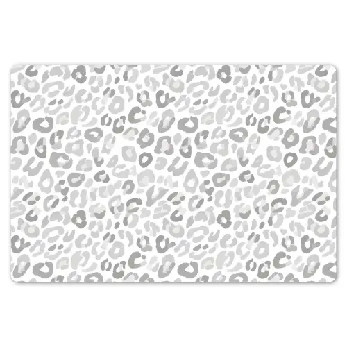 Luipaard - Motief - Grijs Placemat vinyl groot 368 -zzsfeer1_Kitchenyeah-website