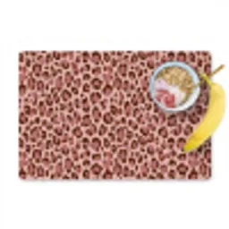 Luipaard - Patroon - Roze Placemat vinyl groot 368 -zzzproduct_Kitchenyeah-website