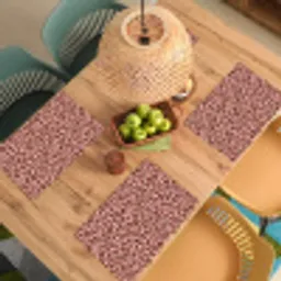 Luipaard - Patroon - Roze Placemat vinyl groot 368 -zzsfeer5_Kitchenyeah-website