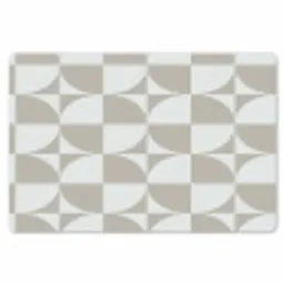 Lichtgrijs - Wit - Vierkant - Rond Placemat vinyl groot 368 -zzsfeer1_Kitchenyeah-website