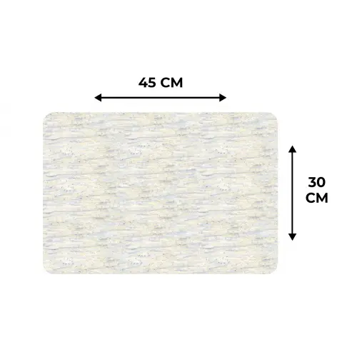 Licht - Horizontaal - Verf Placemat vinyl groot 368 -specs
