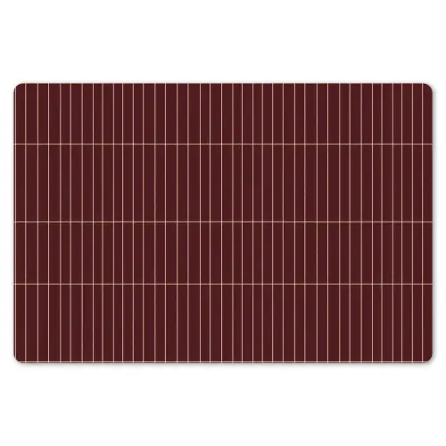 Lijnen - Patroon - Bordeaux Placemat vinyl groot 368 -zzsfeer1_Kitchenyeah-website