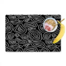 Lijnen - Patronen - Vloeiend - Bogen Placemat vinyl groot 368 -zzzproduct_Kitchenyeah-website