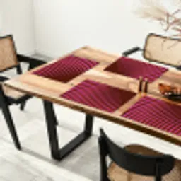 Lijnen - Rood - Beweging Placemat vinyl groot -zzsfeer4_Kitchenyeah-website