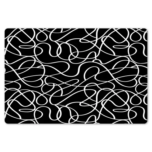 Lijnen - Kronkelend - Vloeiend Placemat vinyl groot 368 -zzsfeer1_Kitchenyeah-website