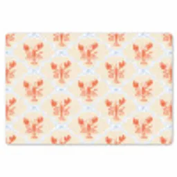 Zee - Kreeft  - Blauw - Geel - Oranje Placemat vinyl groot 368 -zzsfeer1_Kitchenyeah-website