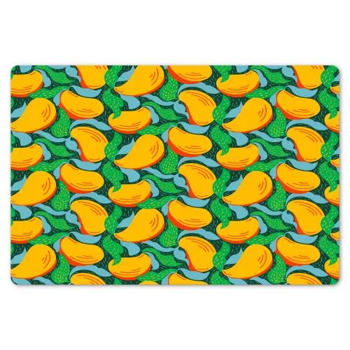 Mango - Golvende - Bladeren Placemat vinyl groot 368 -zzsfeer1_Kitchenyeah-website