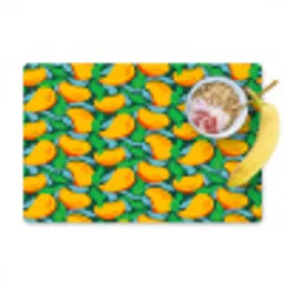 Mango - Golvende - Bladeren Placemat vinyl groot 368 -zzzproduct_Kitchenyeah-website