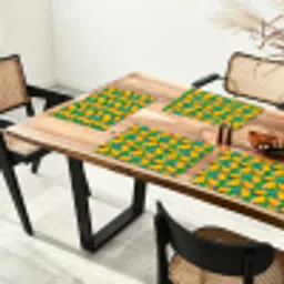 Mango - Golvende - Bladeren Placemat vinyl groot 368 -zzsfeer4_Kitchenyeah-website