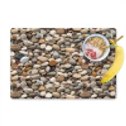 Matte - Lichte - Stenen Placemat vinyl groot 368 -zzzproduct_Kitchenyeah-website