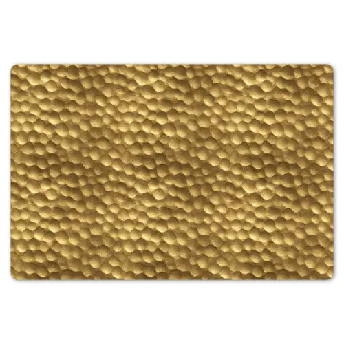 Metaal - Dynamisch - Goud Placemat vinyl groot 368 -zzsfeer1_Kitchenyeah-website