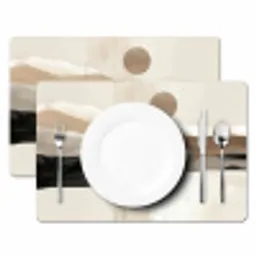 Minimalistisch - Landschap - Dimensie Placemat vinyl groot -zzsfeer2_Kitchenyeah-website