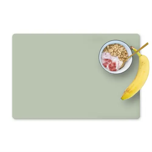 Mintgroen - Effen kleur Placemat vinyl groot 368 -zzzproduct_Kitchenyeah-website