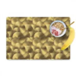 Modern - Cirkel - Goud Placemat vinyl groot 368 -zzzproduct_Kitchenyeah-website