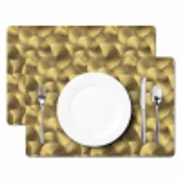 Modern - Cirkel - Goud Placemat vinyl groot 368 -zzsfeer2_Kitchenyeah-website