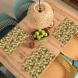 Modern - Cirkel - Goud Placemat vinyl groot 368 -zzsfeer5_Kitchenyeah-website