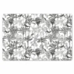 Aap - Oerwoud - Abstract - Grijs Placemat vinyl groot 368 -zzsfeer1_Kitchenyeah-website
