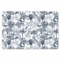 Aap - Jungle - Blauw Placemat vinyl groot 368 -zzsfeer1_Kitchenyeah-website