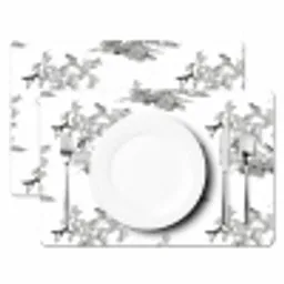 Aap - Oerwoud - Grijs Placemat vinyl groot 368 -zzsfeer2_Kitchenyeah-website