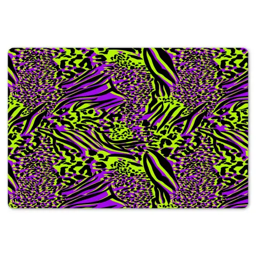 Neon - Paars - Dieren - Patroon Placemat vinyl groot 368 -zzsfeer1_Kitchenyeah-website