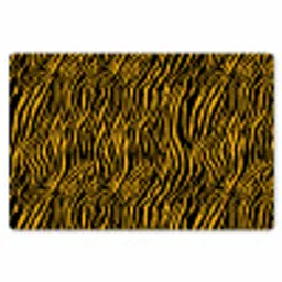 Oranje - Tijger - Zwart - Patroon Placemat vinyl groot 368 -zzsfeer1_Kitchenyeah-website