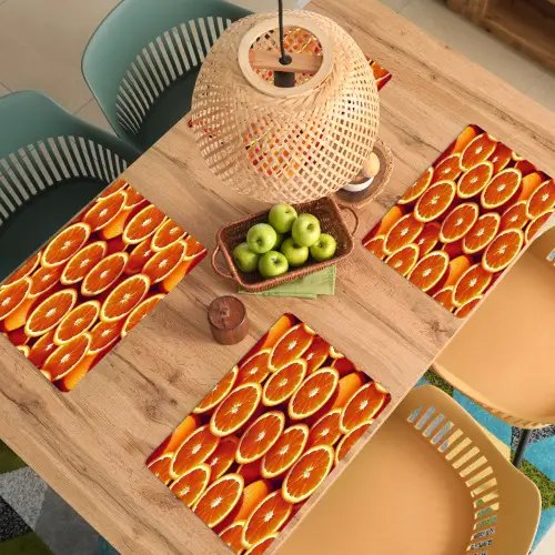 Sinaasappels - Oranje - Gesneden Placemat vinyl groot 368 -zzsfeer5_Kitchenyeah-website