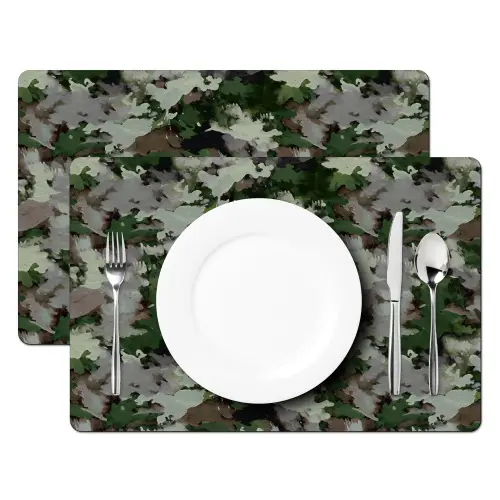 Verfachtig - Boscamouflage - Patroon Placemat vinyl groot 368 -zzsfeer2_Kitchenyeah-website