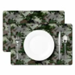 Verfachtig - Boscamouflage - Patroon Placemat vinyl groot 368 -zzsfeer2_Kitchenyeah-website