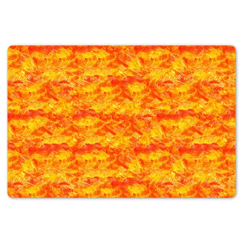 Verf - Oranje - Geel Placemat vinyl groot 368 -zzsfeer1_Kitchenyeah-website