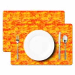 Verf - Oranje - Geel Placemat vinyl groot 368 -zzsfeer2_Kitchenyeah-website