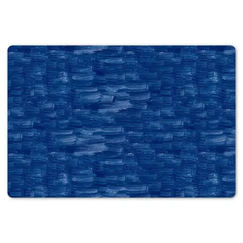 Verf - Strepen - Blauw Placemat vinyl groot 368 -zzsfeer1_Kitchenyeah-website