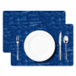 Verf - Strepen - Blauw Placemat vinyl groot 368 -zzsfeer2_Kitchenyeah-website
