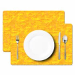 Verf - Texturen - Kwasten - geel Placemat vinyl groot 368 -zzsfeer2_Kitchenyeah-website