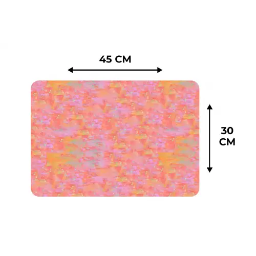 Verf - Texturen - Pastel Placemat vinyl groot 368 -specs
