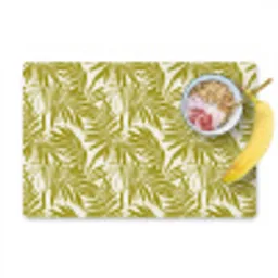 Palmblad - Patroon - Groen Placemat vinyl groot 368 -zzzproduct_Kitchenyeah-website