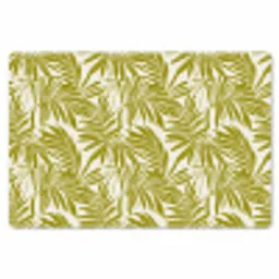 Palmblad - Patroon - Groen Placemat vinyl groot 368 -zzsfeer1_Kitchenyeah-website