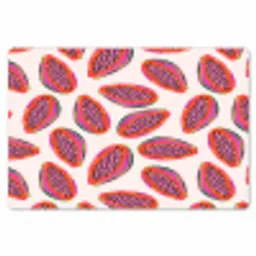 Papaja - Patroon - Roze Placemat vinyl groot 368 -zzsfeer1_Kitchenyeah-website