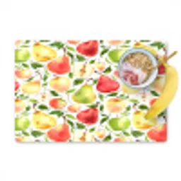 Patroon - Appels - Peren Placemat vinyl groot 368 -zzzproduct_Kitchenyeah-website