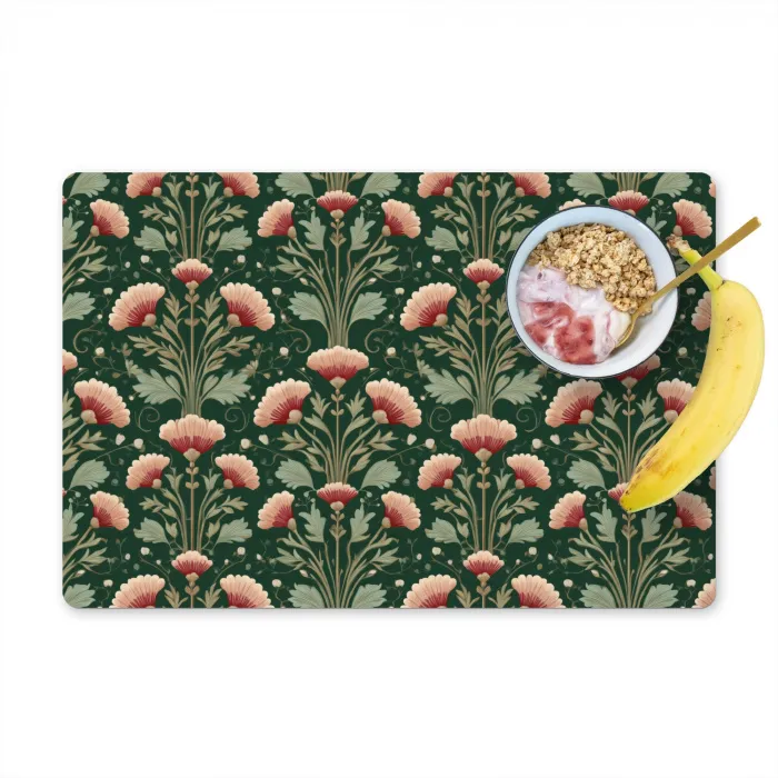Patroon - Botanisch - Kleurrijk Placemat vinyl groot 368 -zzzproduct_Kitchenyeah-website