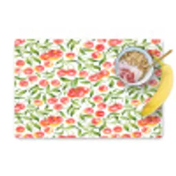 Patroon - Kersen - Wit Placemat vinyl groot 368 -zzzproduct_Kitchenyeah-website