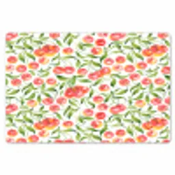 Patroon - Kersen - Wit Placemat vinyl groot 368 -zzsfeer1_Kitchenyeah-website