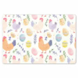 Patroon - Kip - Paaseieren Placemat vinyl groot -zzsfeer1_Kitchenyeah-website