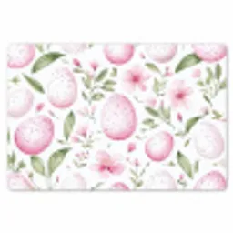 Patroon - Eieren - Roze - Pasen Placemat vinyl groot -zzsfeer1_Kitchenyeah-website
