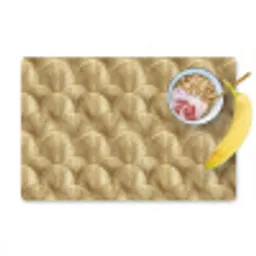 Patroon - Waaier -  Goud Placemat vinyl groot 368 -zzzproduct_Kitchenyeah-website