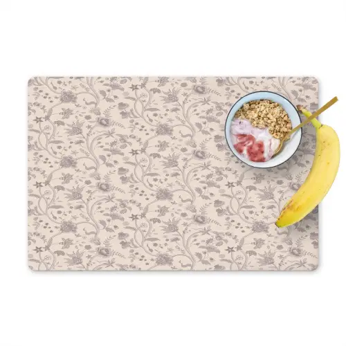 Patroon - Bloemen - Paars Placemat vinyl groot 368 -zzzproduct_Kitchenyeah-website