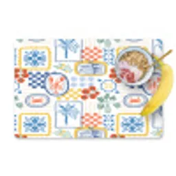 Zee - Sfeer - Tomaat -  Mozaïek Placemat vinyl groot 368 -zzzproduct_Kitchenyeah-website